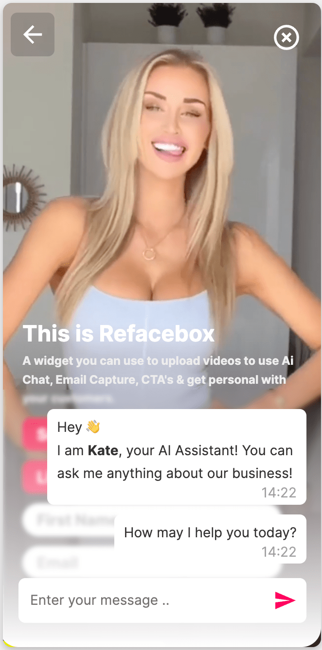 Refacebox AI Chatbot